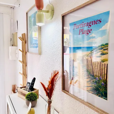 La Coquette, Maison Climatisée, Piscine, à 300m à Pied, Wifi Et équipements Bébé Offerts